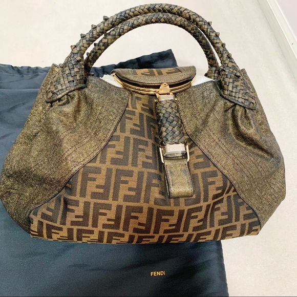 Fendi Spy Bag Zucca Canvas and Leather - Picture 2 of 14